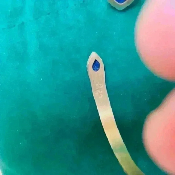 lapis lazuli 925 bracelet - Picture 5 of 5